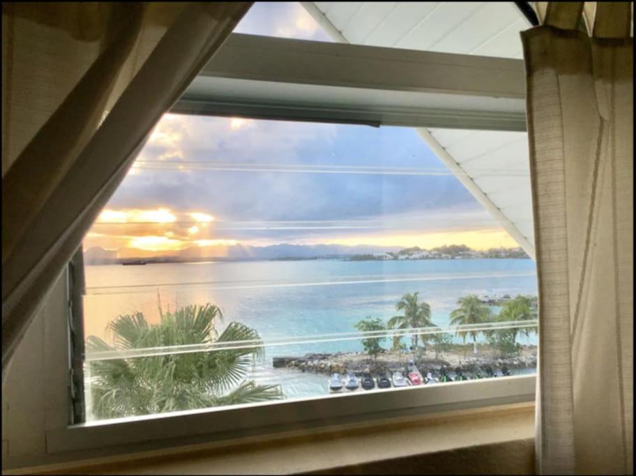 Superbe T2 vue mer&accès plage Le Gosier  Esterno foto